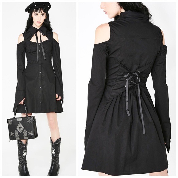 killstar duchess skater dress